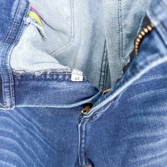 Lifting Form Fitting Jeans, Made in Colombia, Passion Jeans, Size 14, High Rise - Picture 4 of 7